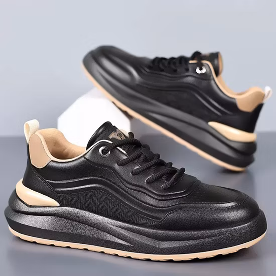 Las nuevas zapatillas de deporte de moda personalizadas del estilo que caminan atan para arriba los zapatos corrientes de los deportes de los hombres